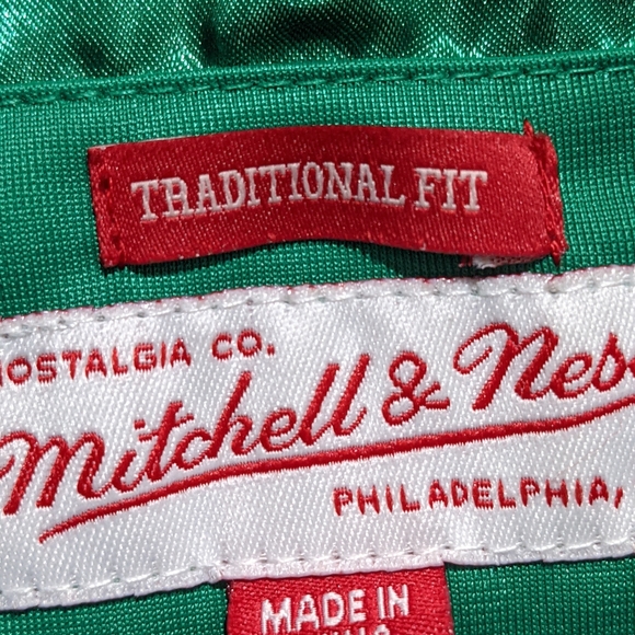VTG Mitchell & Ness Seattle Supersonics Lined Track Jacket Large - Picture 5 of 11